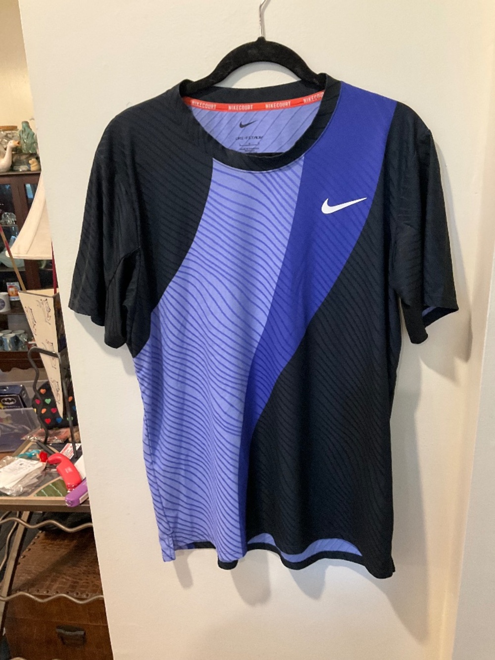EUC NikeCourt Slam Dri-Fit ADV Shirt Size Large